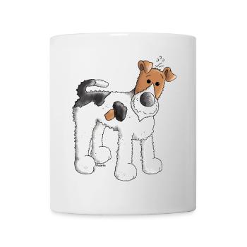 Fox Terrier - Chien - Mug blanc - blanc - Devant