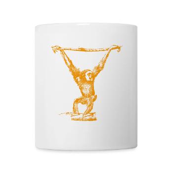 Gibbon - Tasse - Weiß - Vorne
