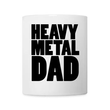 Heavy Metal Dad - Tasse - Weiß - Vorne
