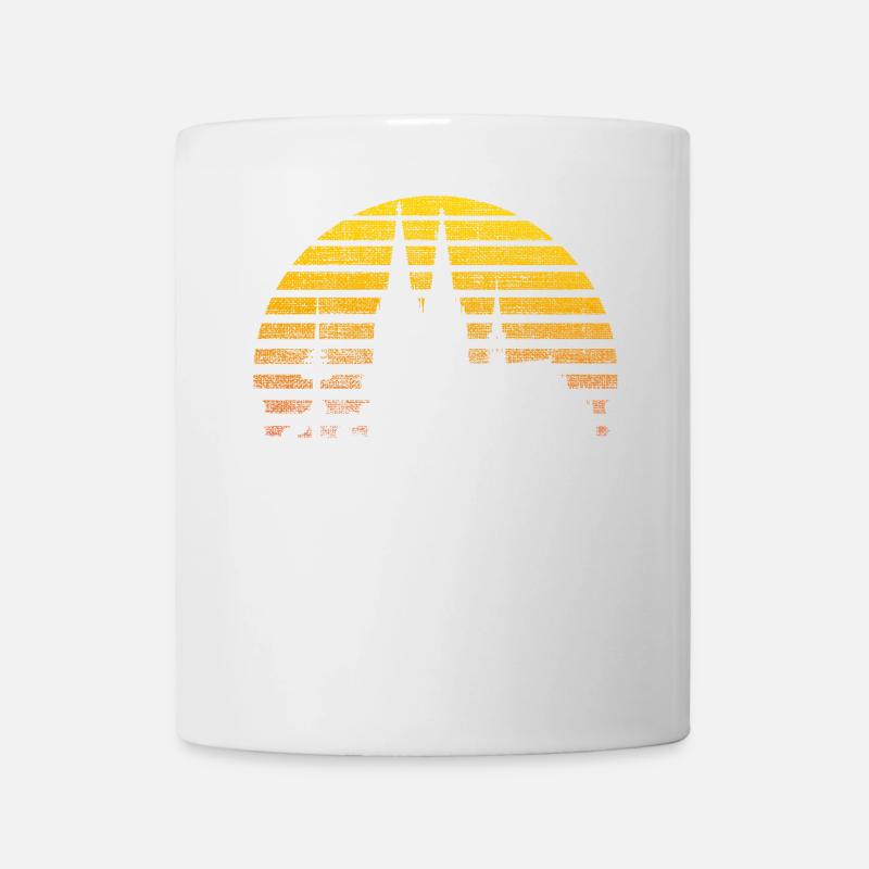 Köln Kölner Skyline Kölner Dom Vintage Geschenk - Tasse - Weiß