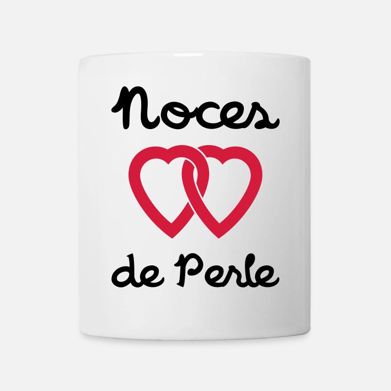 Noces de Perle - Mug blanc - blanc