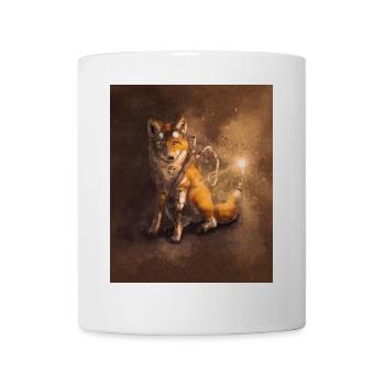 Steam Fox - Mug blanc - blanc - Devant