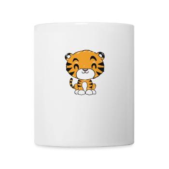 tigre - Mug blanc - blanc - Devant
