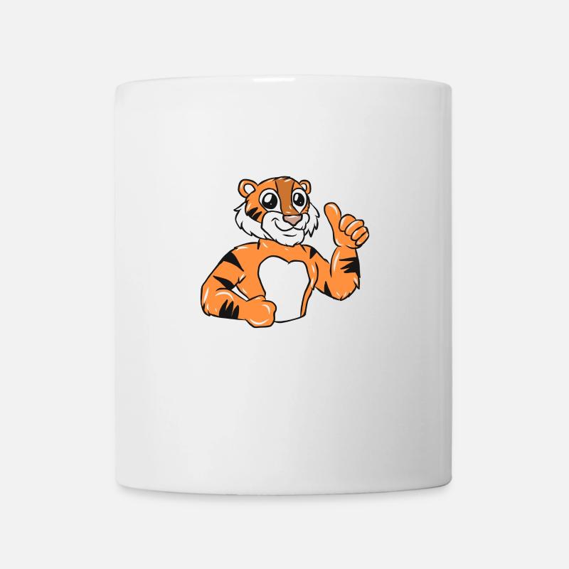tigre - Mug blanc - blanc