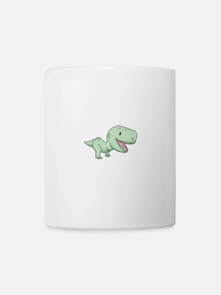 Dinosaurier - Tasse - Weiß