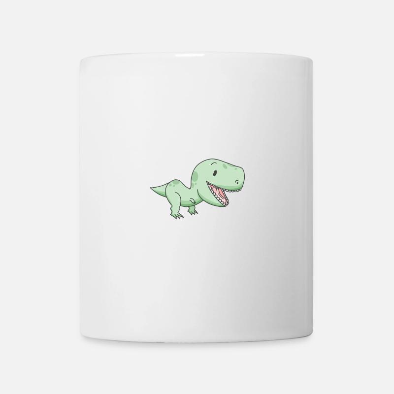 Dinosaurier - Tasse - Weiß