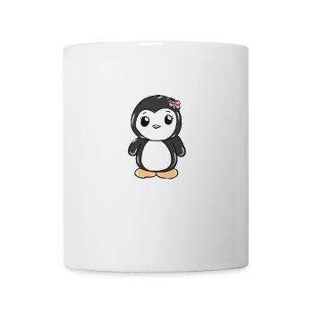 manchot - Mug blanc - blanc - Devant