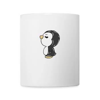 manchot - Mug blanc - blanc - Devant