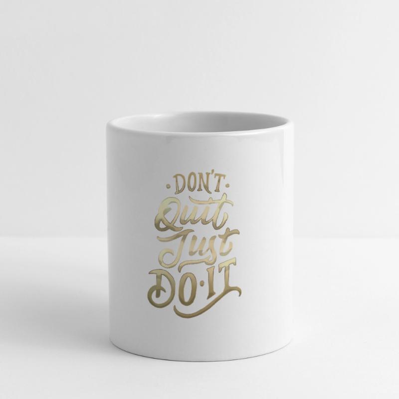 Don't Quit Gradient Script Mug