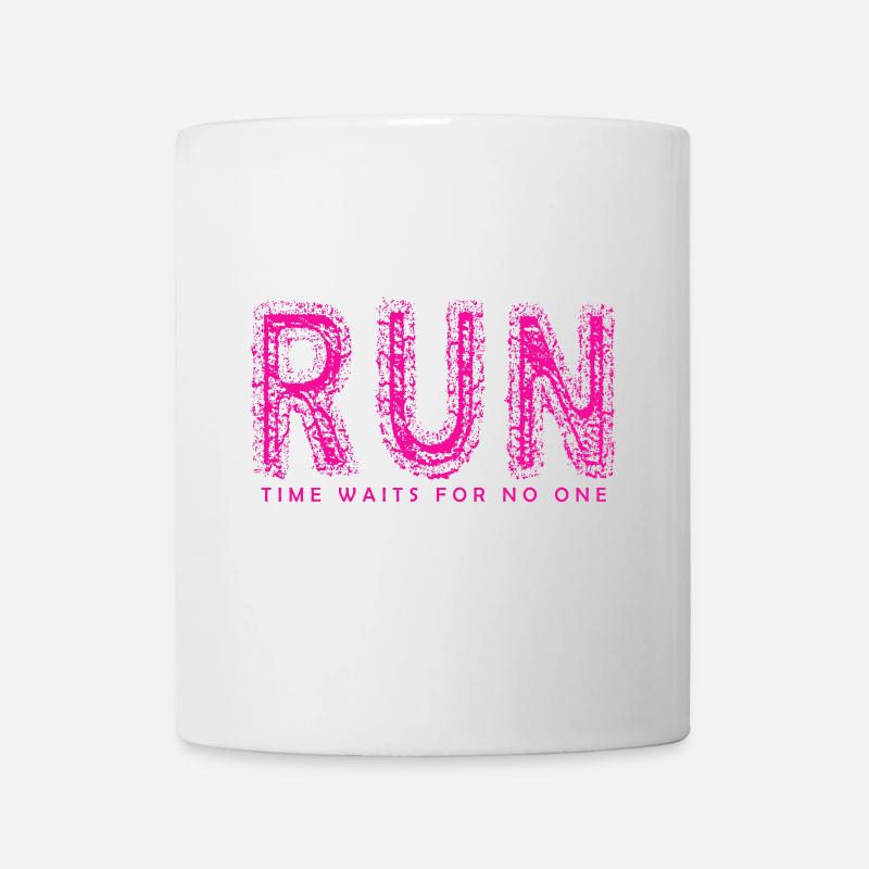 RUN - Tasse - Weiß