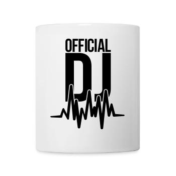 dj - Mug blanc - blanc - Devant