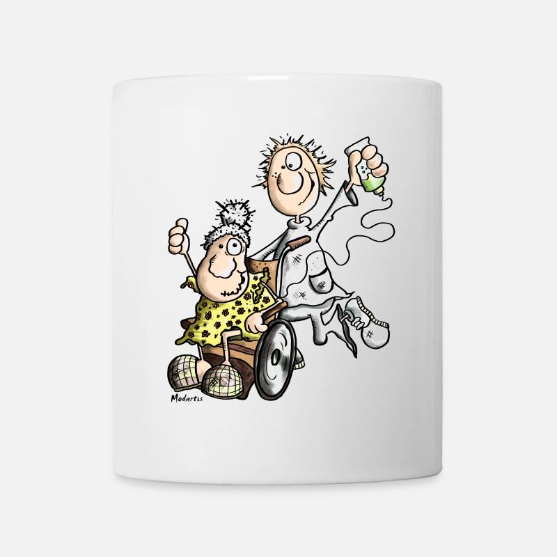 Flotter Altenpfleger - Tasse - Weiß