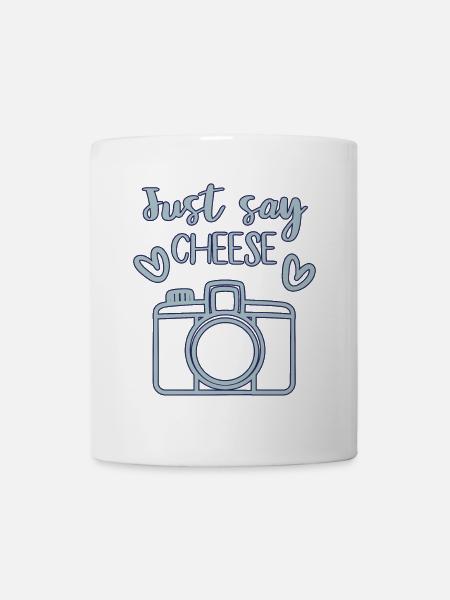 Fotographie Kamera - Tasse - Weiß