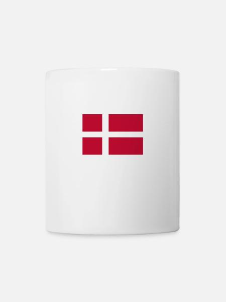 Dänemark - Tasse - Weiß