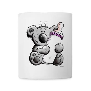 Bébé koala - Mug blanc - blanc - Devant
