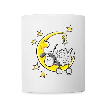 Sheep in the Moon - Mug - white - Front