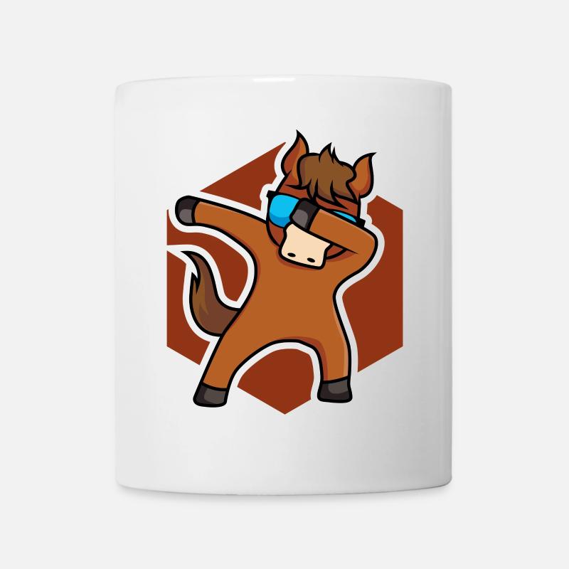 Tanzendes Pferdchen - Tasse - Weiß