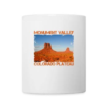 Monument Valley - Utah Arizona USA Western - Tasse - Weiß - Vorne
