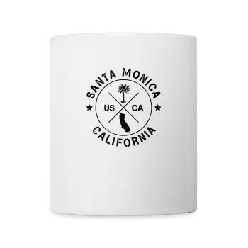 Santa Monica California - Los Angeles LA USA - Mug - white - Front