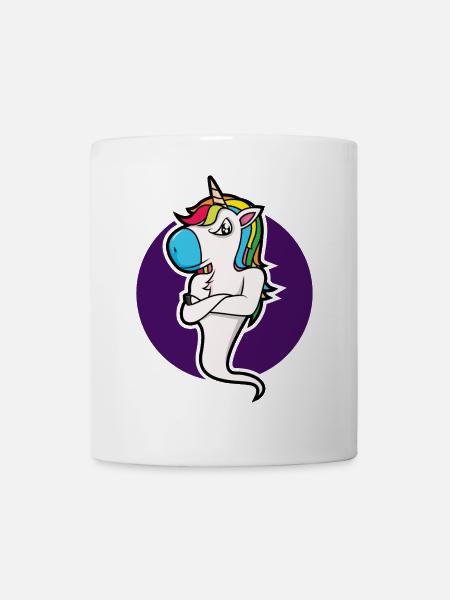 Einhorn-Zeit - Tasse - Weiß