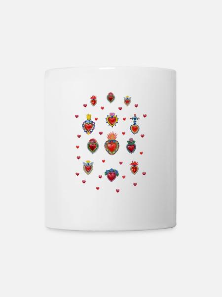 Sacrés Coeurs Mexicains # 1 - Mug blanc - blanc