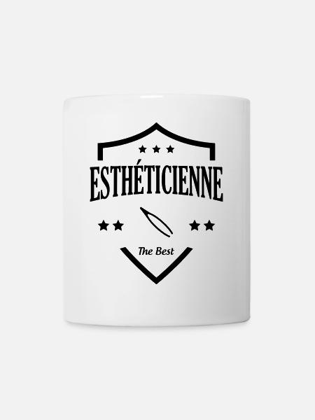 Esthéticienne / Esthétique / Beauté / Esthétique - Mug blanc - blanc