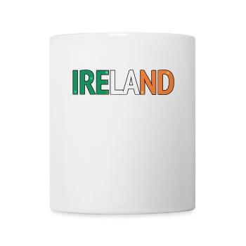 Ireland Color Block Typography - Mug - white - Front