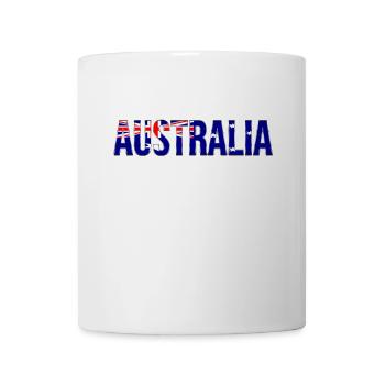 Australia Flag Font Design - Mug - white - Front