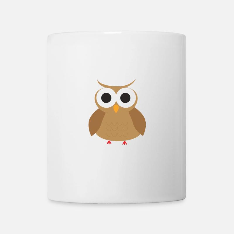 Nachteule Nachtschicht Nachts wach - Tasse - Weiß
