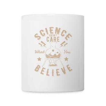 La science se fiche de ce que vous croyez En cadeau - Mug blanc - blanc - Devant