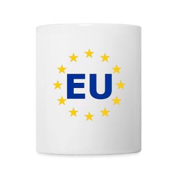 EU symbol in the star ring - Mug - white - Front