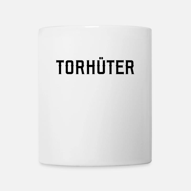 Torhüter – Statement für Goalkeeper mit Stil - Tasse - Weiß