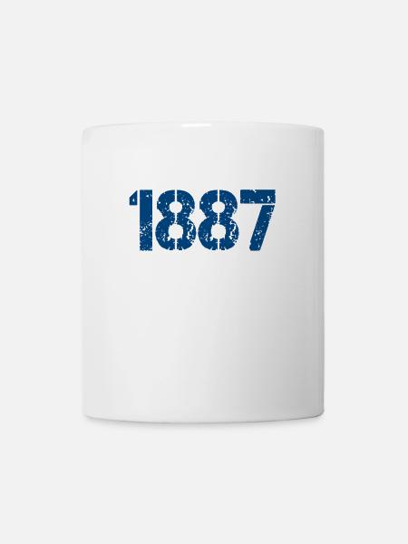 1887 - Tasse - Weiß