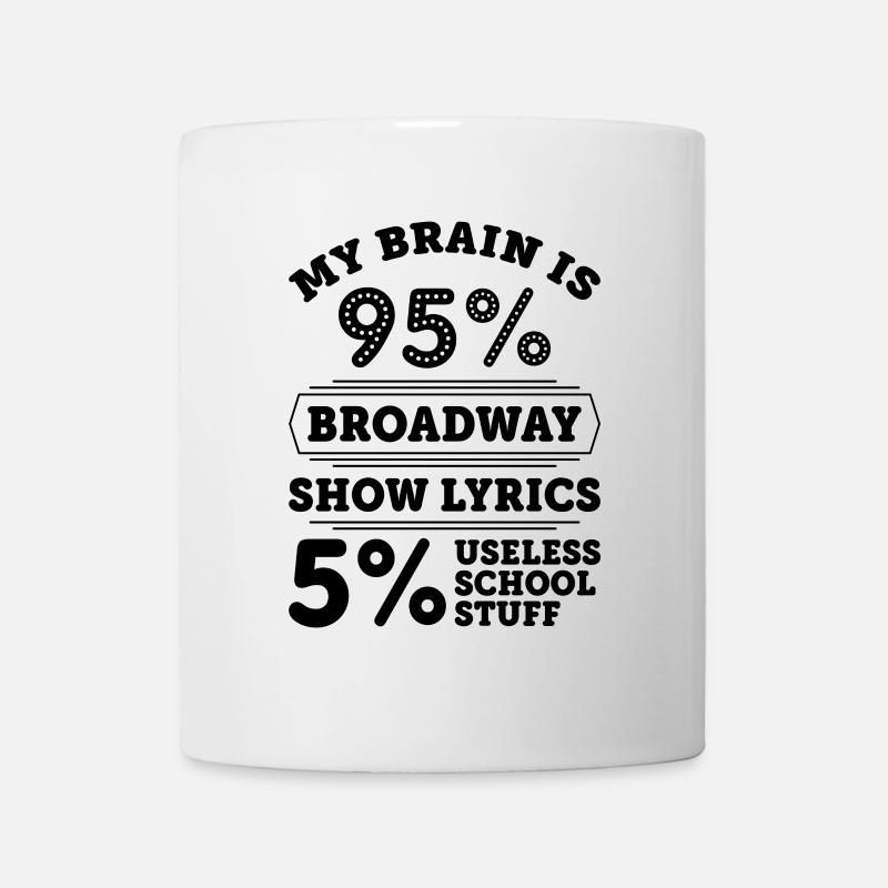 théâtre - Mug blanc - blanc