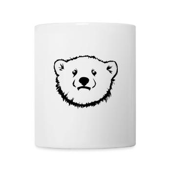 Eisbär Tiermotiv - Tasse - Weiß - Vorne
