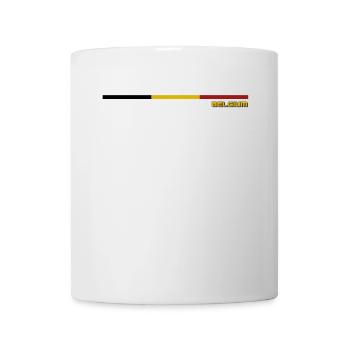 DRAPEAU BELGIUM - Mug blanc - blanc - Devant