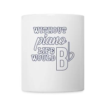 Klassische Musik - Tasse - Weiß - Vorne