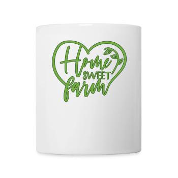 ferme - Mug blanc - blanc - Devant