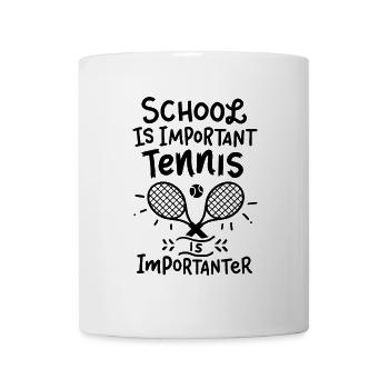 Tennis tennis player gift - Mug - white - Front
