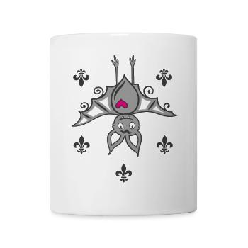 Vampire Chauve-souris Halloween - Mug blanc - blanc - Devant