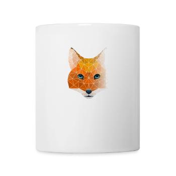 Polygon Geometrie Fuchs - Tasse - Weiß - Vorne