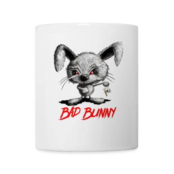 Halloween Vampir Hase I Kaninchen I Böser Hase - Tasse - Weiß - Vorne