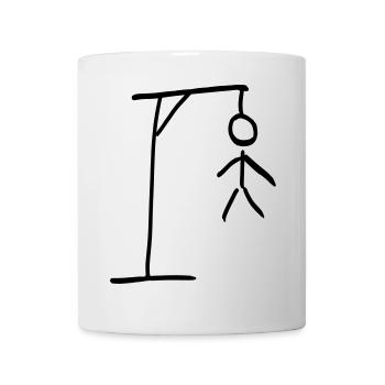 hangman - Mug - white - Front