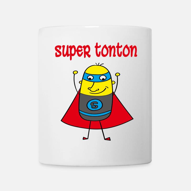 Super tonton - Tasse - Weiß
