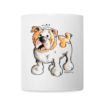Bulldog anglais - Mug blanc - blanc - Devant
