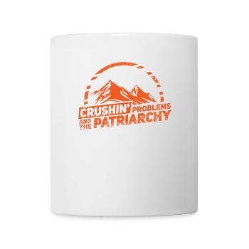 Cadeau grimpeur rocher escalade - Mug blanc - blanc - Devant