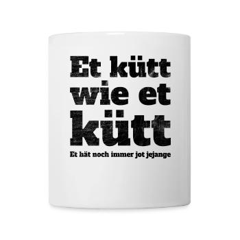 Köln Et Kütt Wie Et Kütt Kölner Grundgesetz Kölsch - Mug - white - Front