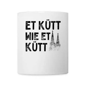 Köln Et Kütt Wie Et Kütt Kölner Grundgesetz Kölsch - Mug - white - Front