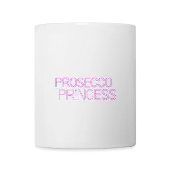 Prosecco Prinzessin - Tasse - Weiß - Vorne