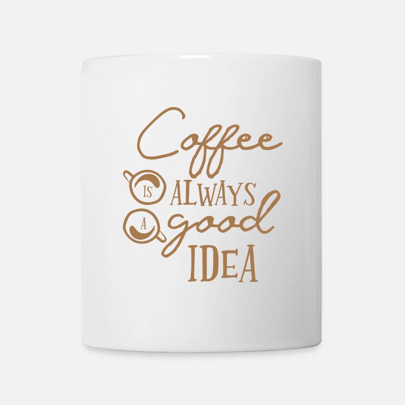 Kaffee - Tasse - Weiß